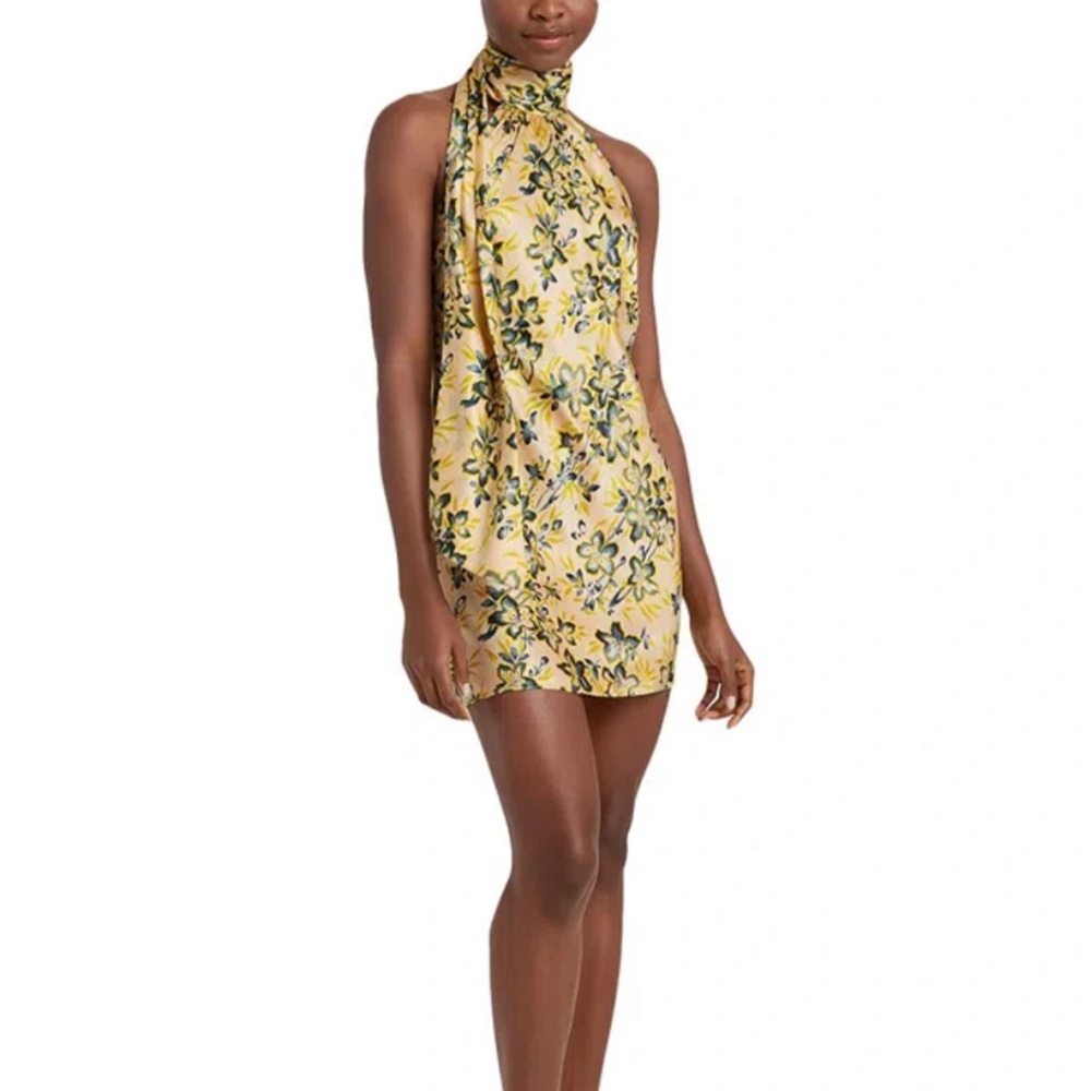 Never worn Cinq a Sept Night Bloom Dinah Dress in Pomelo Multi